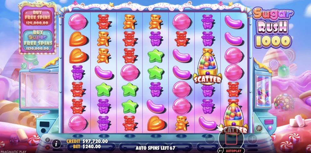 Sugar Rush 1000 Slot