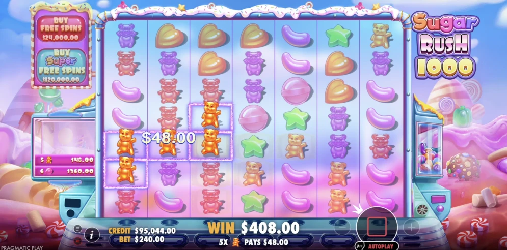 Sugar Rush 1000 Slot