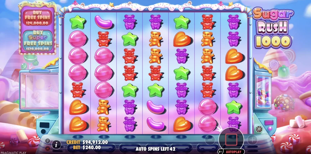 Sugar Rush 1000 Slot
